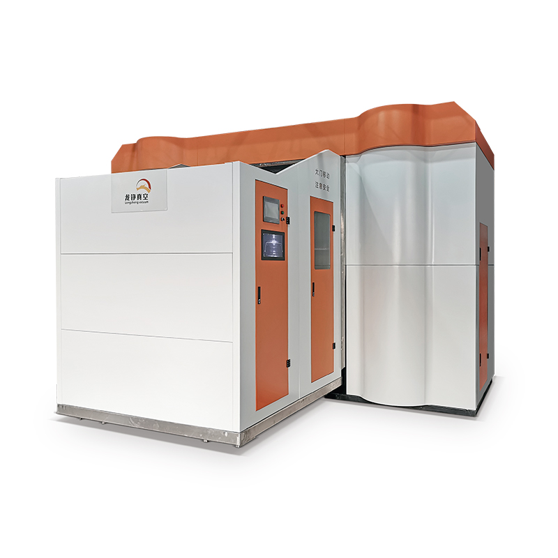 柔軟な材料繊維巻線真空コーティング装置